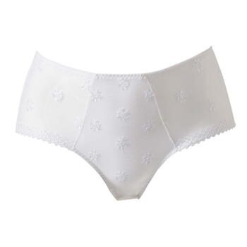 Louisa Bracq Chantilly White Brief