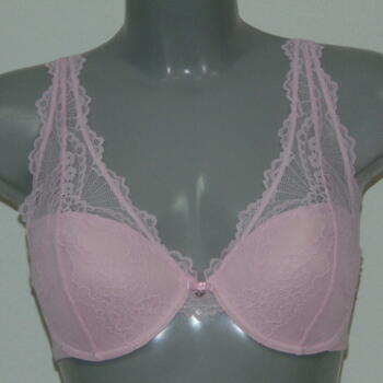 Armani Ladies Heavenly Pink Baby Pink Push Up bra