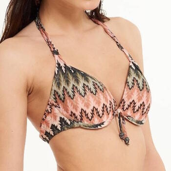 LingaDore Beach Neva Pink/Green Padded Bikini Bra