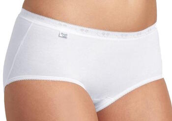 Sloggi Basic Midi White Brief