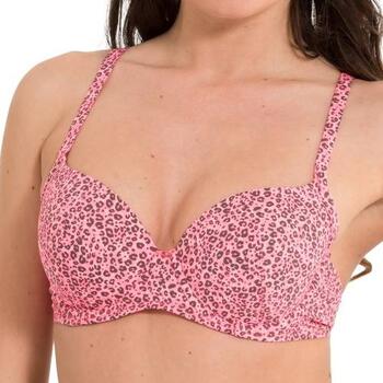 LingaDore Beach Festival Pink Padded Bikini Bra