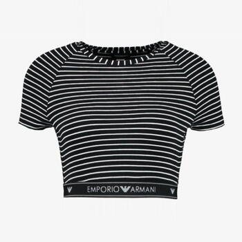Armani Ladies Mon Amour Black/White Top