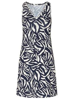 Eva Graphic Black/White Dress