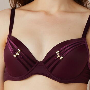 Marlies Dekkers Swimwear Velvet Kiss Purple Push Up Bikini Bra
