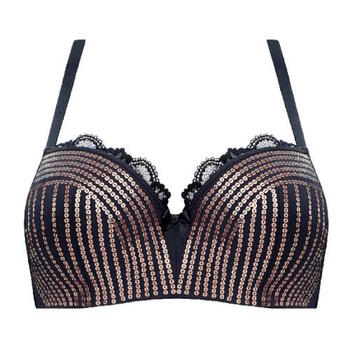 Marlies Dekkers Hollywood Glam Black/Gold Padded Bra