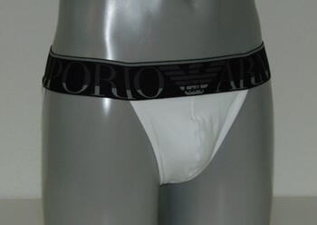 Armani Men's Jockstrap White Men Jockstrap