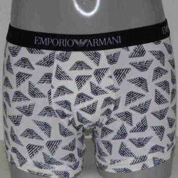 Armani Men's Logo White Boxer Short
