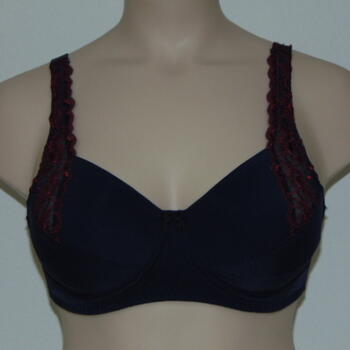 Elbrina Helen Navy/Red Non-padded bra