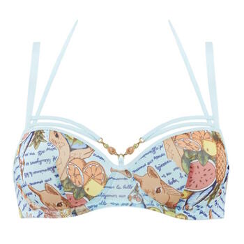 Marlies Dekkers No Te Olvido Blue/Multicolor Padded Bra