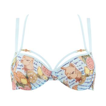 Marlies Dekkers No Te Olvido Blue/Multicolor Non-padded bra