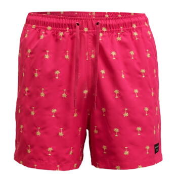 Björn Borg Palm Tree Fuchsia Swimshort