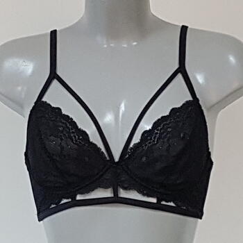 DDO Special F4P Black Non-padded bra