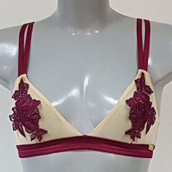 DDO Special F4P Bordeaux Non-padded bra