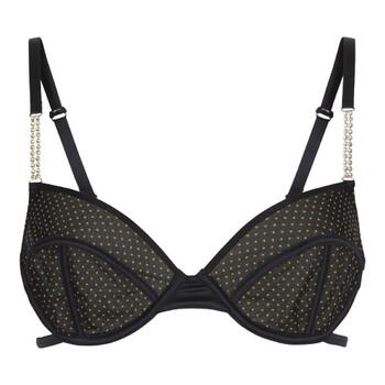 DDO Special F4P Black Non-padded bra