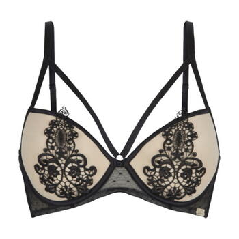 DDO Special F4P Black/Powder Push Up bra
