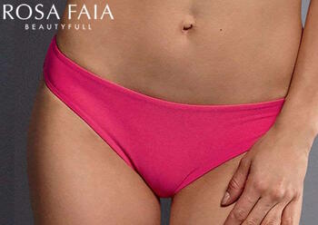 Rosa Faia Lace Rose Hot Pink Brief