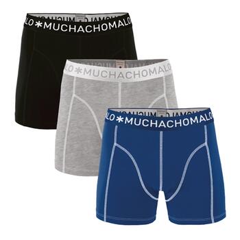 Muchachomalo Solid  Black Boxer Short