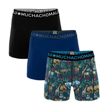 Muchachomalo Jungle Navy/Print Boxer Short
