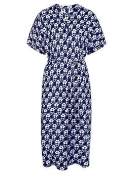 Rosa Faia Swimwear Kekepa Blue/White Beach Dress