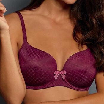 Rosa Faia Caroline Bordeaux Padded Bra