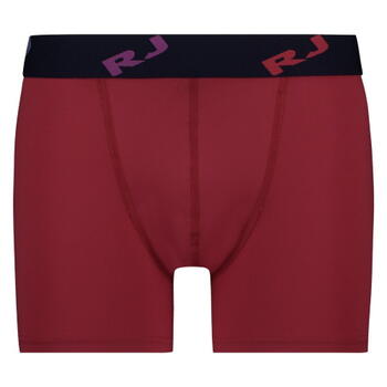 RJ Bodywear Men Pure Color  Dark Red Sport Boxershort
