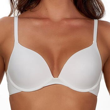 After Eden Emma White Push Up bra