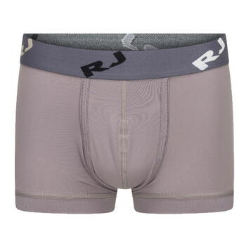RJ Bodywear Men Pure Color  Mole Grey Sport Trunk