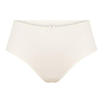 RJ Bodywear Pure Color Extra Hoog Ivory Thong