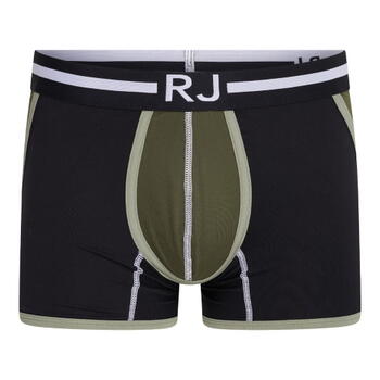 RJ Bodywear Men Happy Balls Black/Green Sport Boxershort