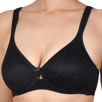 Naturana Salamanca Black Wireless Bra