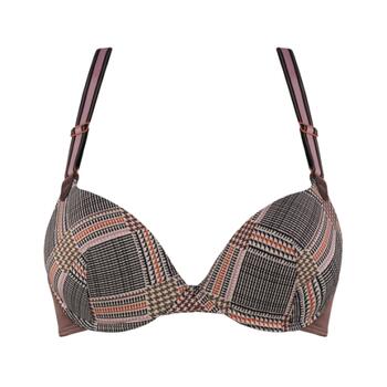 Marlies Dekkers Gloria Brown/Print Push Up bra