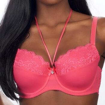After Eden D-Cup & Up Granada Coral Padded Bra