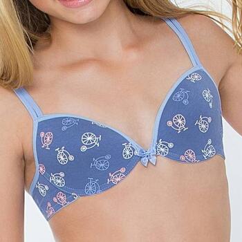 Boobs & Bloomers Billy Blue/Print Girls Bra