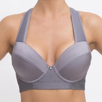 Q-Linn Amsterdam Grey Sport Bra