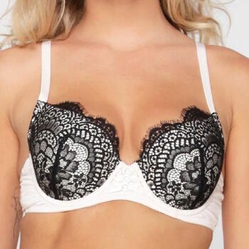 LingaDore Powder Black Powder/Black Padded Bra