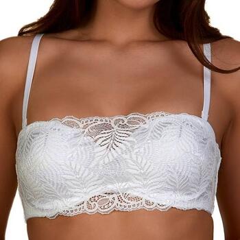My Basic by After Eden Fancy White Padded Bra