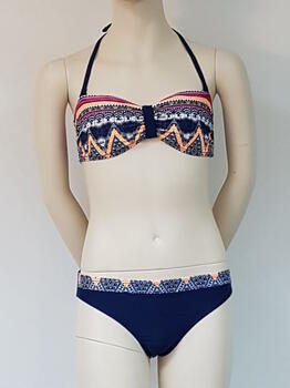 Nickey Nobel Jennifer Navy/Print Set