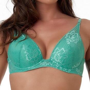 After Eden Flora Green Push Up bra