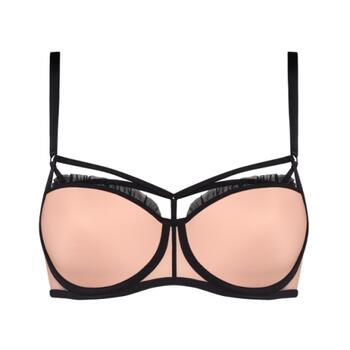 Meringue demi bra black  Marlies Dekkers luxurious designer lingerie and  Swimwear Official Online Shop