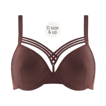 Marlies Dekkers Dame de Paris Brown/Print Padded Bra