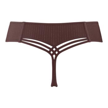 Marlies Dekkers Dame de Paris Brown/Print Thong