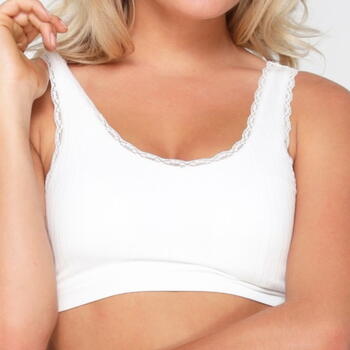 LingaDore Daily Cottonlook Snow White Wireless Bra