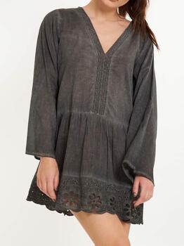 LingaDore Beach Cover Up Black Tunic