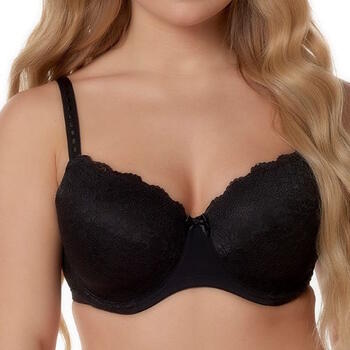 After Eden D-Cup & Up LOÏS Black Padded Bra