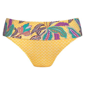 Rosa Faia Swimwear Sunny Yellow/Print Bikini Brief