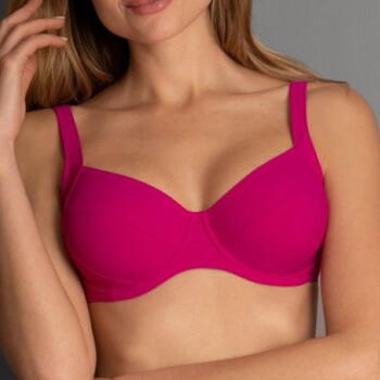 Rosa Faia Swimwear Sibel Raspberry Soft-Cup Bikini Bra