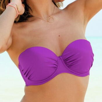 Rosa Faia Swimwear Cosima Wild Aster Padded Bikini Bra