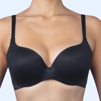 Royal Lounge Fit Black Padded Bra