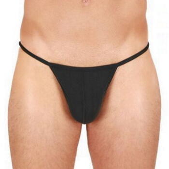 HOM Plume Black Men Thong