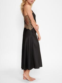 LingaDore Night Black Incence Black/Gold Slipdress
